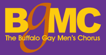 Buffalo Gay Men's Chorus Logo and link to their website.