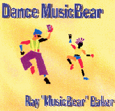 "Dance MusicBear" CD Cover and link to Ray's website.