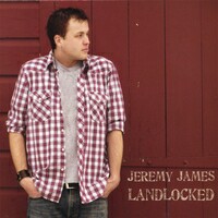 Jeremy James on cover of "Landlocked" and link to Jeremy's website.