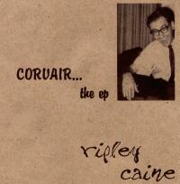 Ripley Caine's "Corvair" CD cover and link to her website.