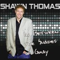Shawn Thomas "In Betwen The Shades Of Gray" CD cover and website link.